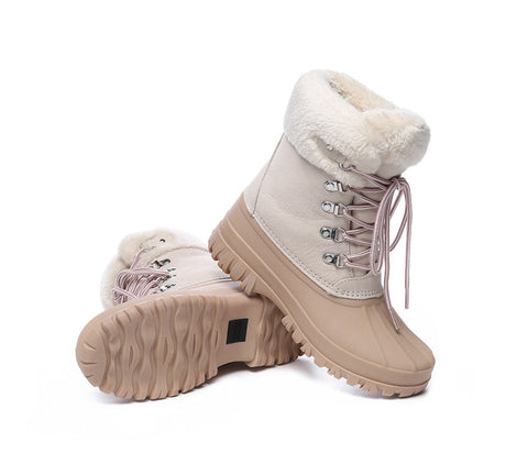 AUSTRALIAN SHEPHERD® Women Chunky Snow Boots Lace-up Natalia