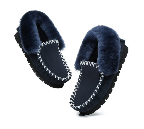 Australian Shepherd® UGG Australia Premium Sheepskin Women and Men Popo Moccasins