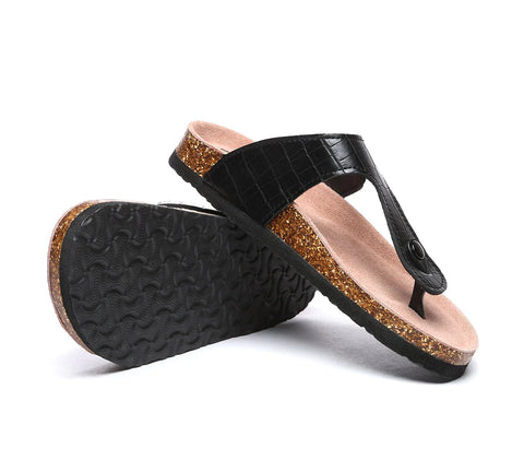 TARRAMARRA® Embossed Summer Beach Unisex Slip-on Lindsay Sandals