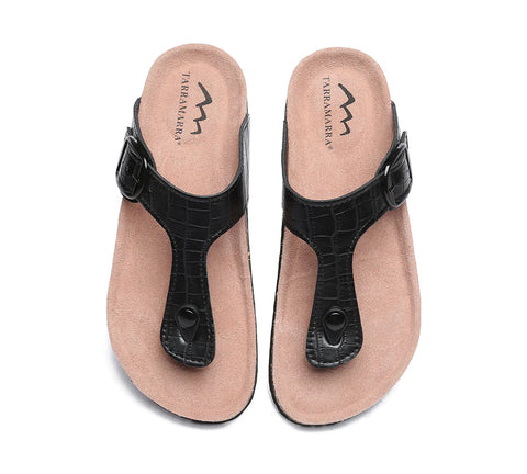 TARRAMARRA® Embossed Summer Beach Unisex Slip-on Lindsay Sandals