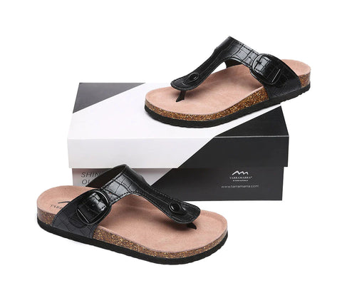 TARRAMARRA® Embossed Summer Beach Unisex Slip-on Lindsay Sandals