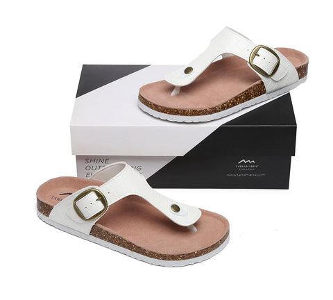 TARRAMARRA® Embossed Summer Beach Unisex Slip-on Lindsay Sandals