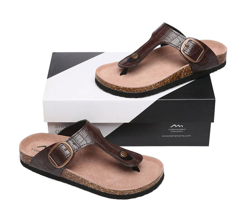 TARRAMARRA® Embossed Summer Beach Unisex Slip-on Lindsay Sandals