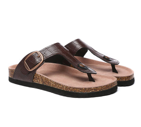 TARRAMARRA® Embossed Summer Beach Unisex Slip-on Lindsay Sandals