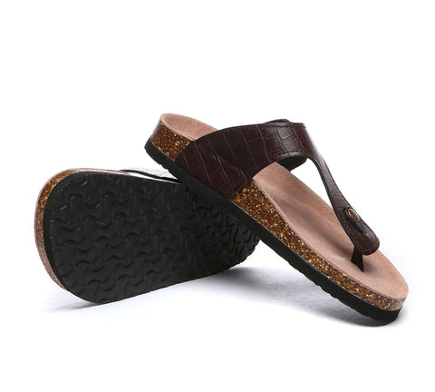 TARRAMARRA® Embossed Summer Beach Unisex Slip-on Lindsay Sandals