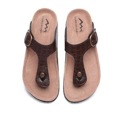 TARRAMARRA® Embossed Summer Beach Unisex Slip-on Lindsay Sandals