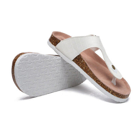 TARRAMARRA® Embossed Summer Beach Unisex Slip-on Lindsay Sandals