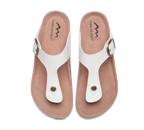 TARRAMARRA® Embossed Summer Beach Unisex Slip-on Lindsay Sandals