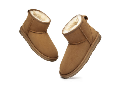 EVERAU® Mini Classic Sheepskin Boots