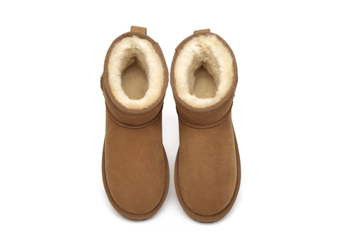 EVERAU® Mini Classic Sheepskin Boots