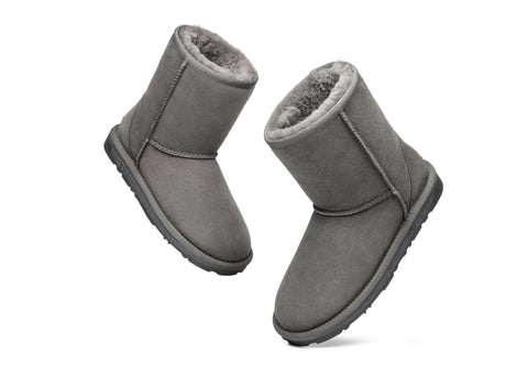 EVERAU® Short Classic Sheepskin Boots