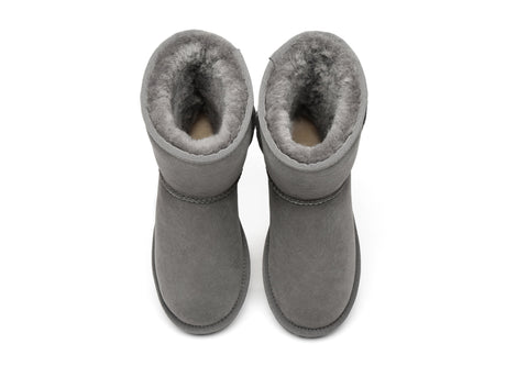 EVERAU® Short Classic Sheepskin Boots