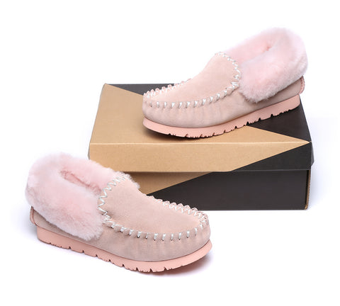 Australian Shepherd® UGG Australia Premium Sheepskin Women and Men Popo Moccasins