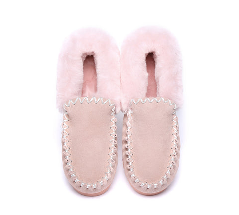 Australian Shepherd® UGG Australia Premium Sheepskin Women and Men Popo Moccasins