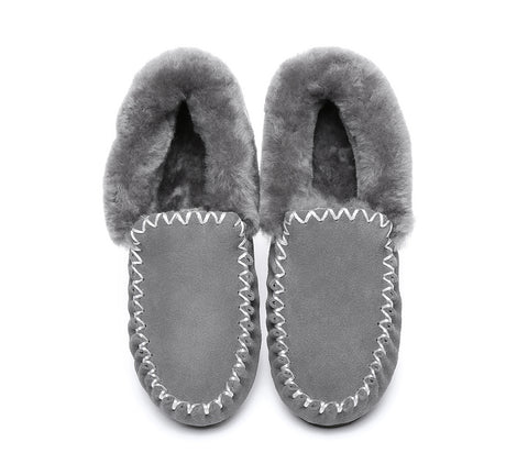 Australian Shepherd® UGG Australia Premium Sheepskin Women and Men Popo Moccasins
