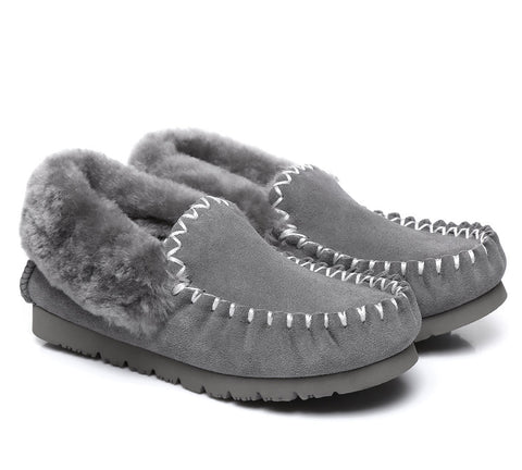 Australian Shepherd® Kids Ankle Slippers popo Moccasins