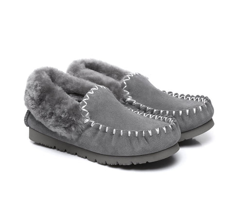 Australian Shepherd® UGG Australia Premium Sheepskin Women and Men Popo Moccasins