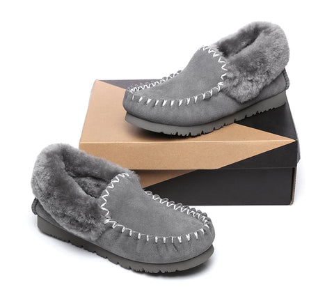 Australian Shepherd® Kids Ankle Slippers popo Moccasins
