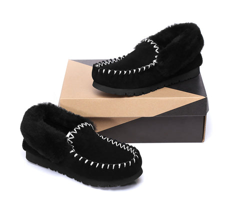 Australian Shepherd® Kids Ankle Slippers popo Moccasins