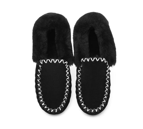 Australian Shepherd® Kids Ankle Slippers popo Moccasins