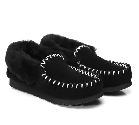 Australian Shepherd® Kids Ankle Slippers popo Moccasins