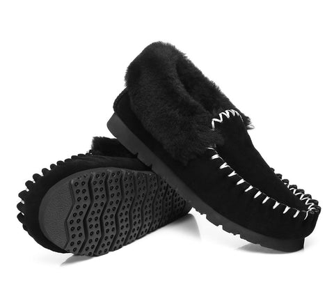 Australian Shepherd® Kids Ankle Slippers popo Moccasins