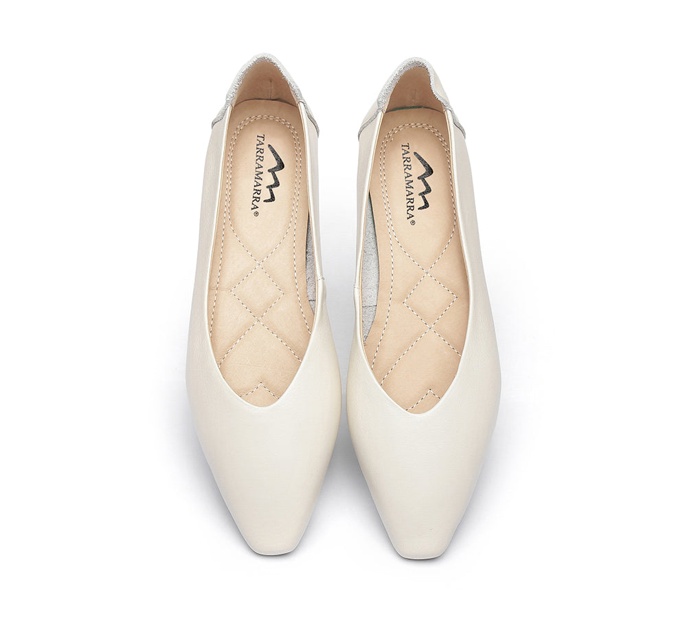 Leather ballet hotsell flats australia