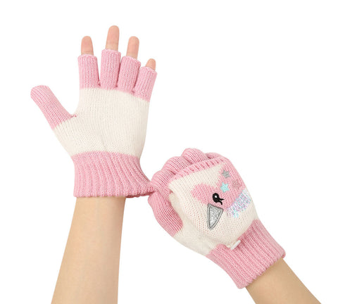TARRAMARRA® Kids Knit Unicorn Beanie & Gloves Set