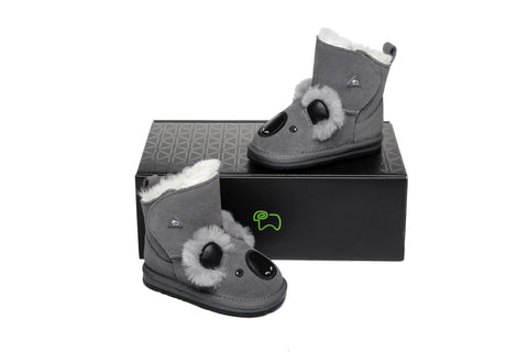 EVERAU® Koala Sheepskin Boots Toddler