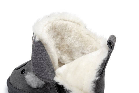 EVERAU® Koala Sheepskin Boots Toddler