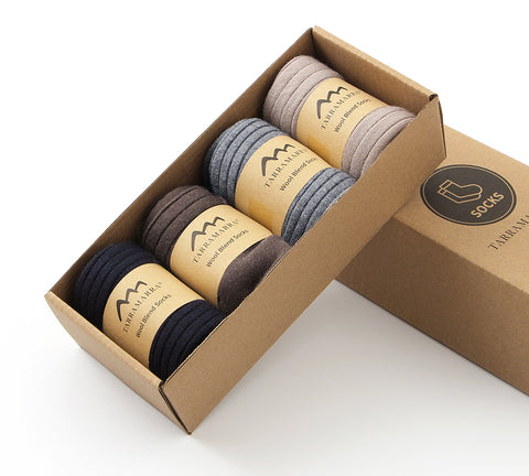TARRAMARRA® Men Wool Blend Socks 4 Pairs