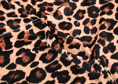 TARRAMARRA® Unisex Reversible Hoodie Blanket Leopard Print