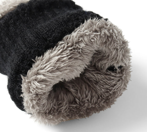 TARRAMARRA® Fingerless Double-layer Ultra Plush Knit Gloves