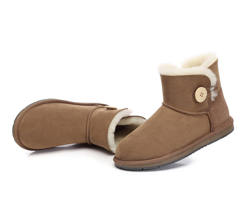 Australian Shepherd® Kids Mini Button UGG Boots