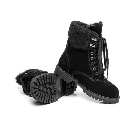 Australian Shepherd® Mina UGG Women Fashion Chunky Boots