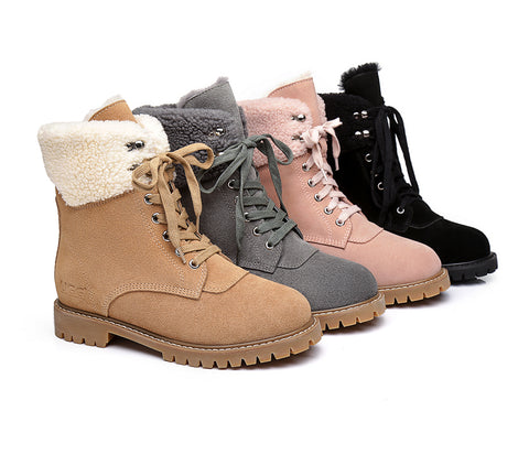 Australian Shepherd® Mina UGG Women Fashion Chunky Boots