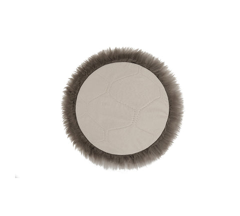 TARRAMARRA® Round Wool Seat Cushion 33cm X 33cm