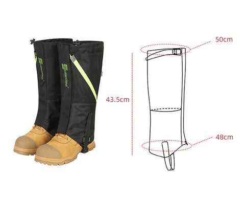 TARRAMARRA® Waterproof Adjustable Unisex Leg Hiking Gaiter