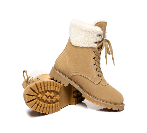 Australian Shepherd® Mina UGG Women Fashion Chunky Boots