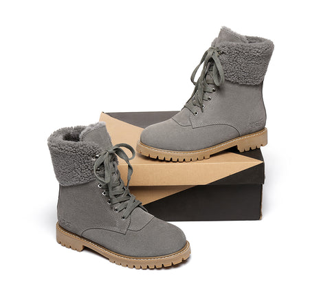 Australian Shepherd® Mina UGG Women Fashion Chunky Boots