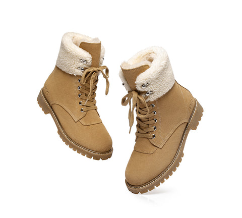 Australian Shepherd® Mina UGG Women Fashion Chunky Boots