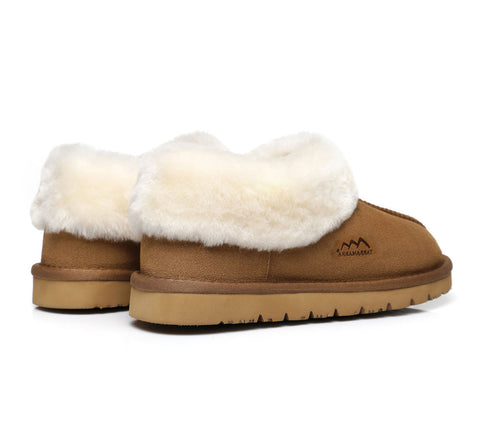 TARRAMARRA® Premium Australian Sheepskin Ankle Slipper Unisex Homey