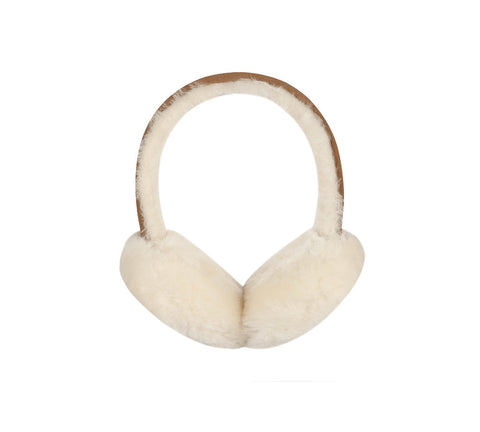 Accessories - Adjustable Sheepskin Wool Connie Earmuff