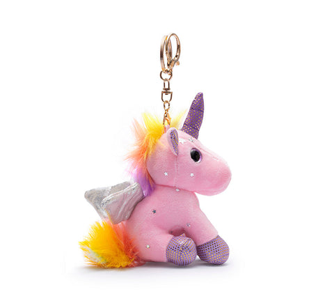 Accessories - Cute Plush Unicorn Keyring