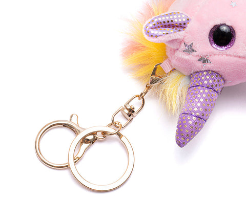 Accessories - Cute Plush Unicorn Keyring