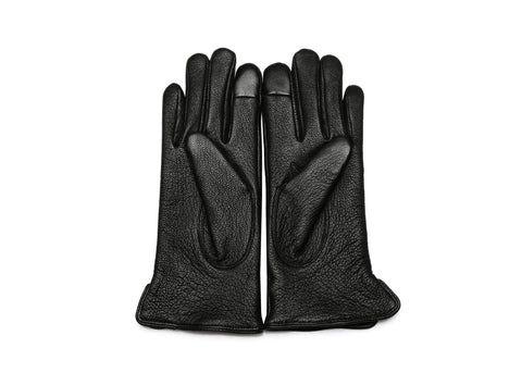 Accessories - Sheepskin Wool Ladies Leather Gloves Britney