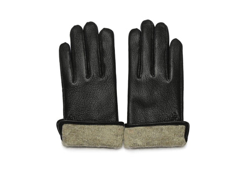 Accessories - Sheepskin Wool Ladies Leather Gloves Britney