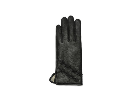 Accessories - Sheepskin Wool Ladies Leather Gloves Britney