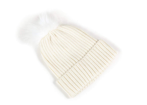 Accessories - TA Lily White Beanie