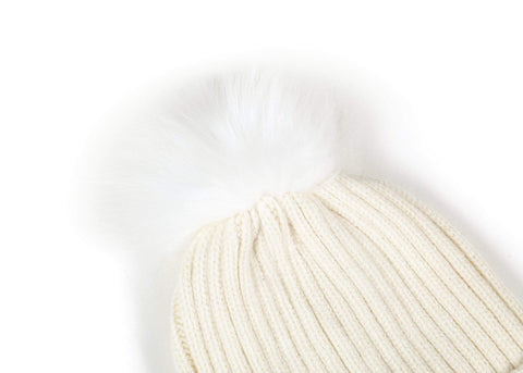 Accessories - TA Lily White Beanie